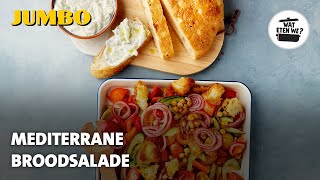Wat eten we? Mediterrane broodsalade