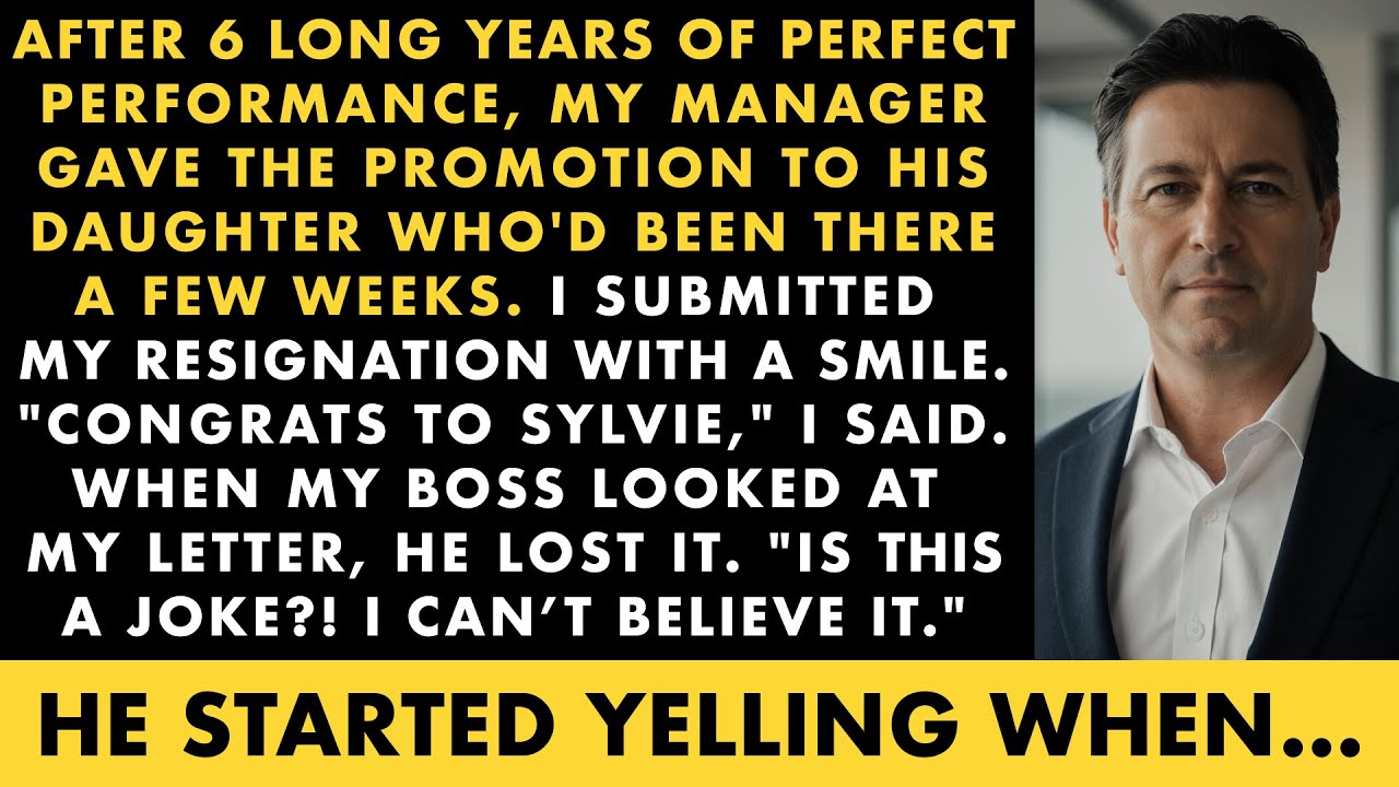 After 6 Years Of Perfect Performance, My Manager Gave The Promotion To His Daughter Who'd Been…