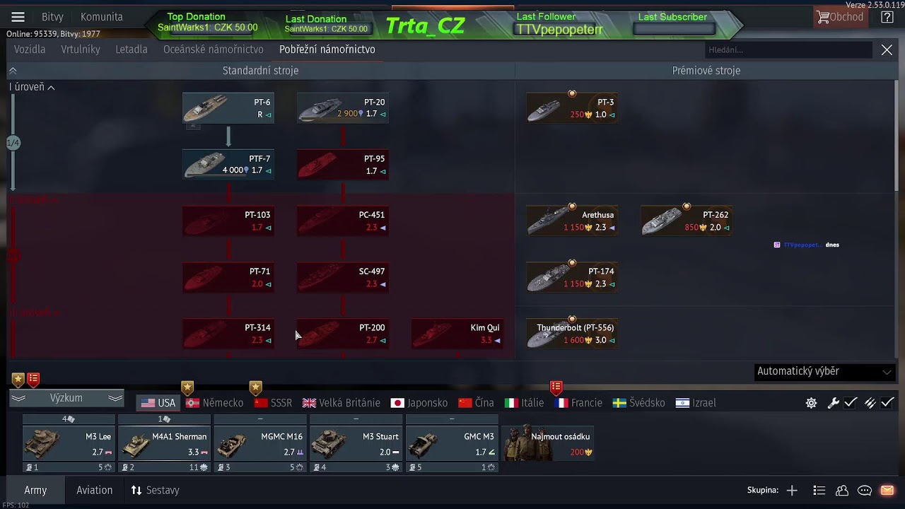 Učím se War Thunder | první bitvy LIVE CZ/SK streamujeme i na Twirch.com Lepší obraz  a alerty