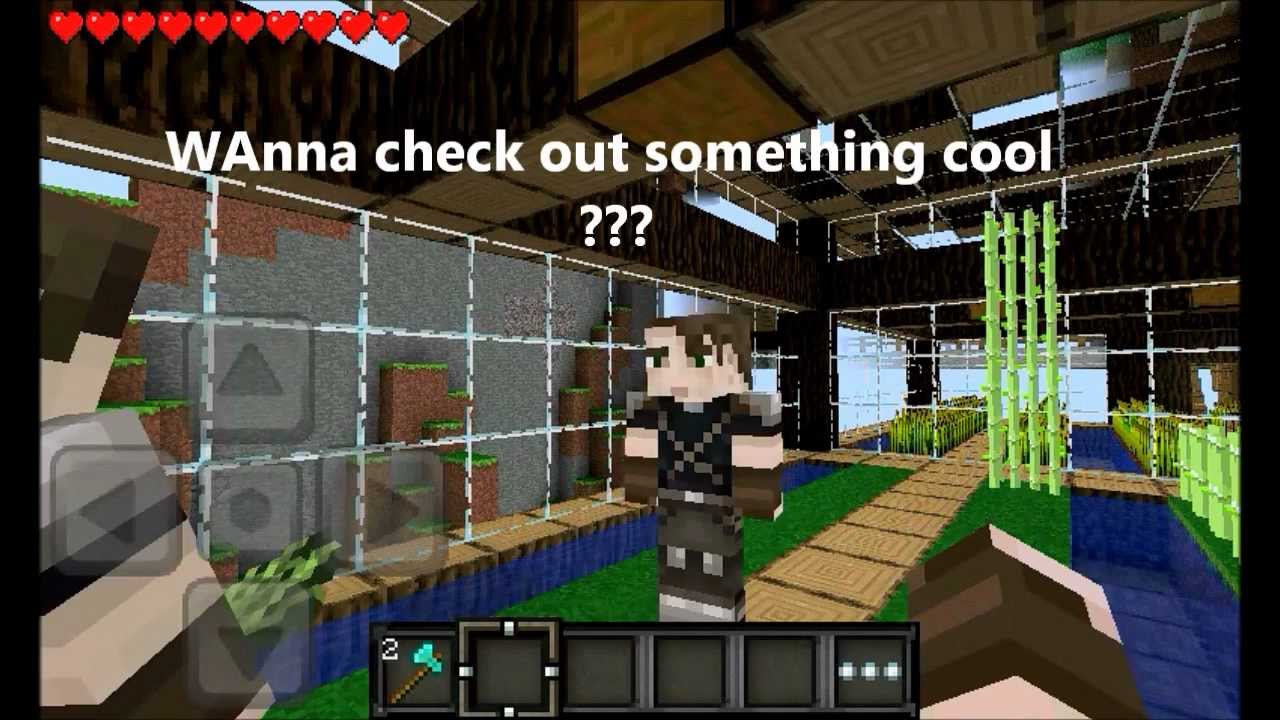 Minecraft 5 ways to troll your friends on PE - YouTube