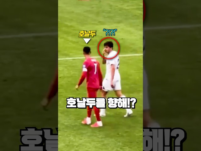 의외로 호날두가 월드컵에서 하지 않았던 행동은!?
