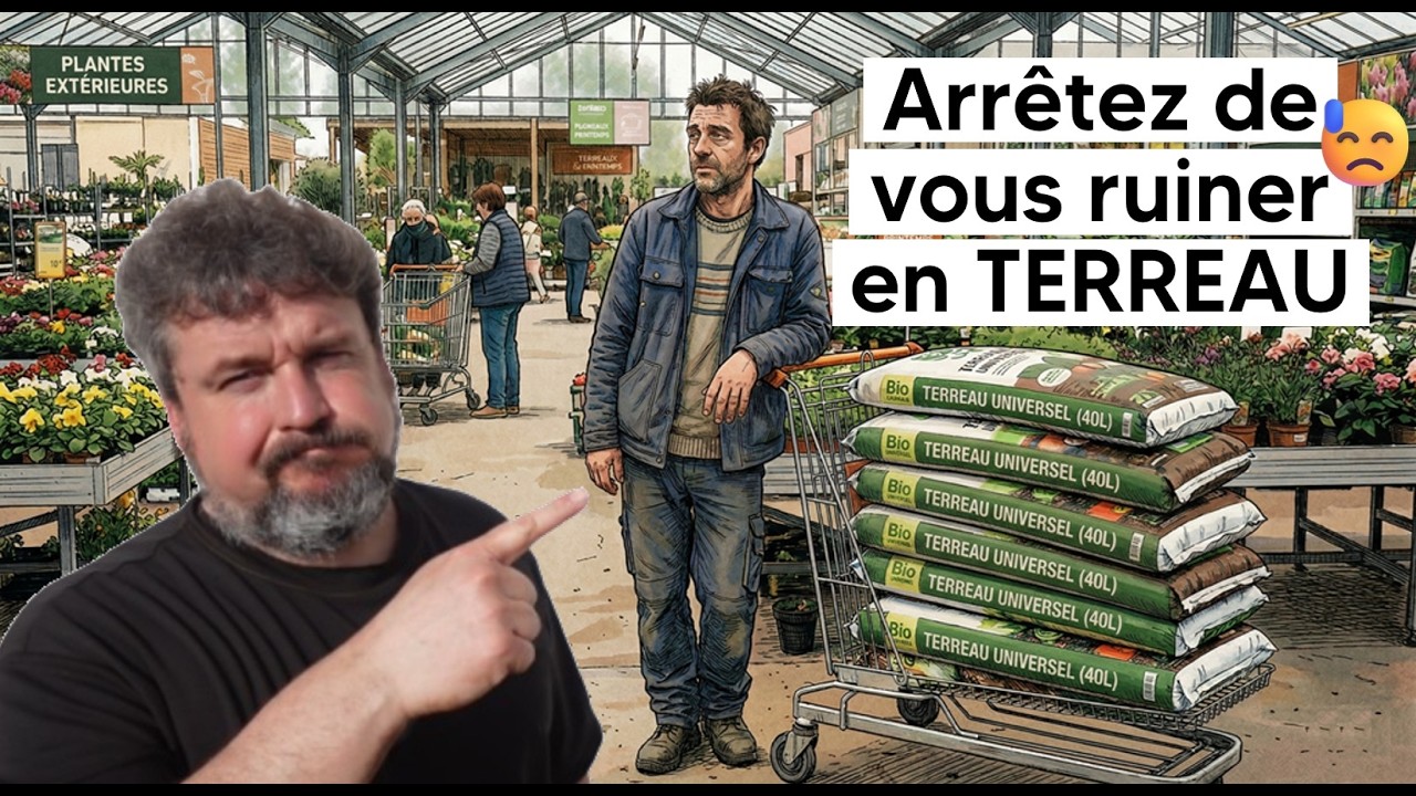 Arrêtez de vous RUINER en TERREAU !
