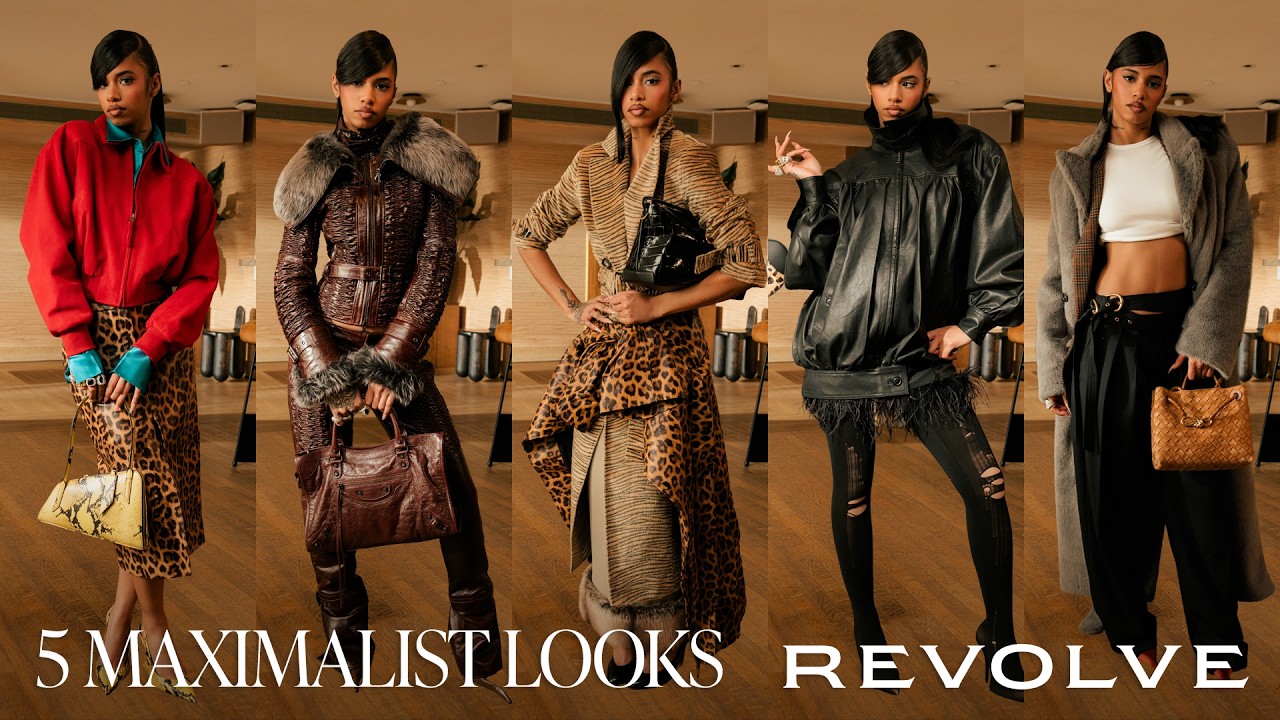 How Sierra Rena Styles Bold, Statement-Making Outfits | 5 Maximalist Looks | REVOLVE