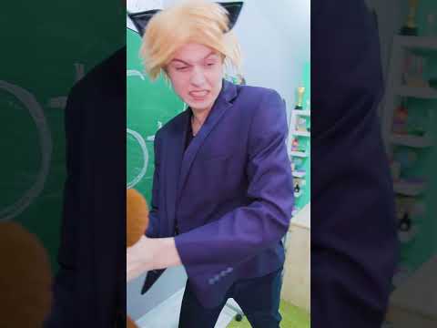 The strictest school with a handsome teacher! #kpopdemonhunter #funny #wednesday