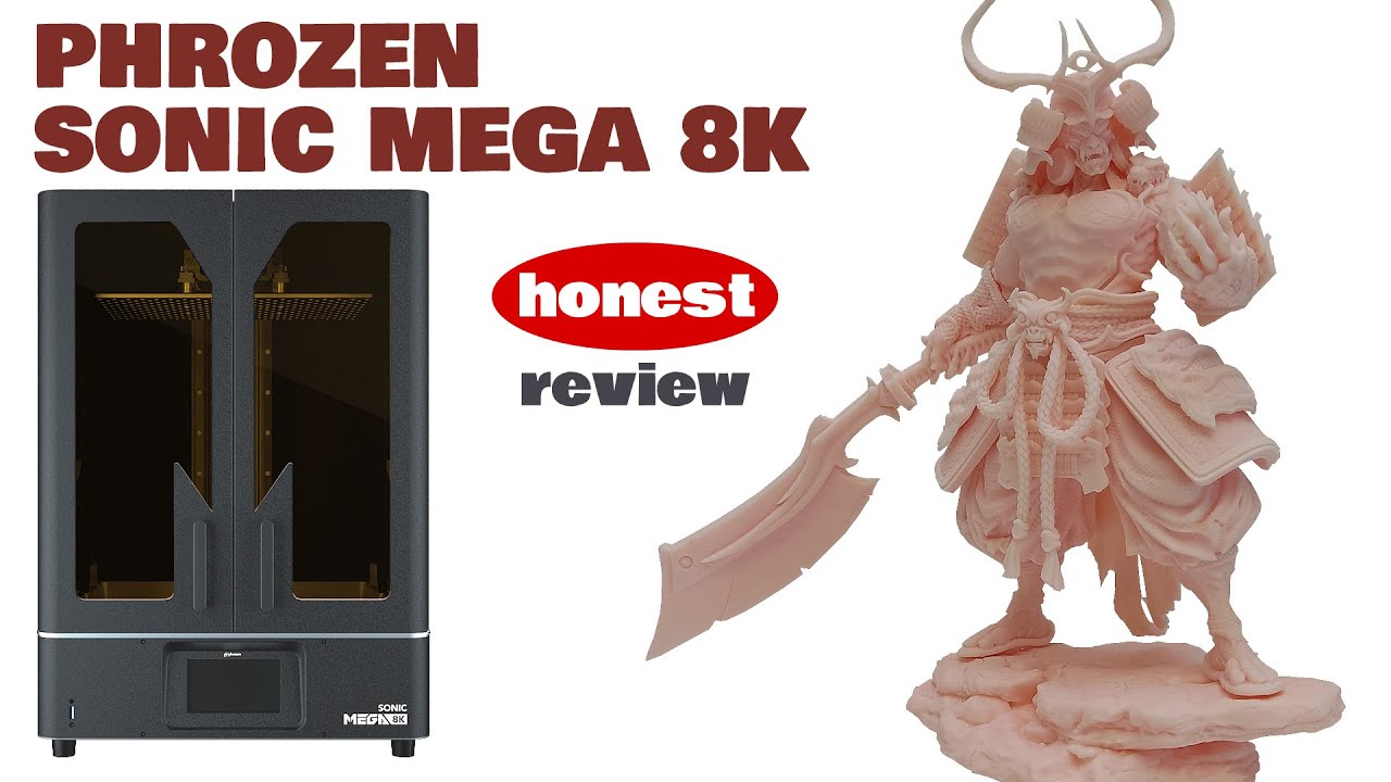 maxresdefault 3D-принтер Phrozen Sonic Mega 8K - Видео Phrozen Sonic Mega 8K HONEST review - possibly the biggest home level 3D resin printer available