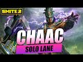 Playing chaac in pro inhouses smite 2