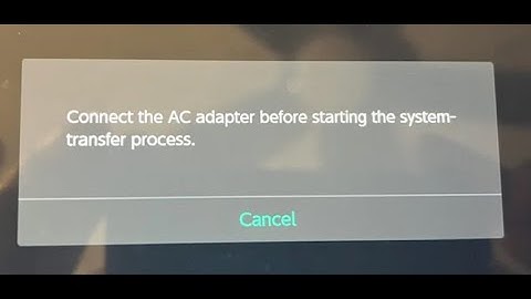 How to System transfer to switch 2