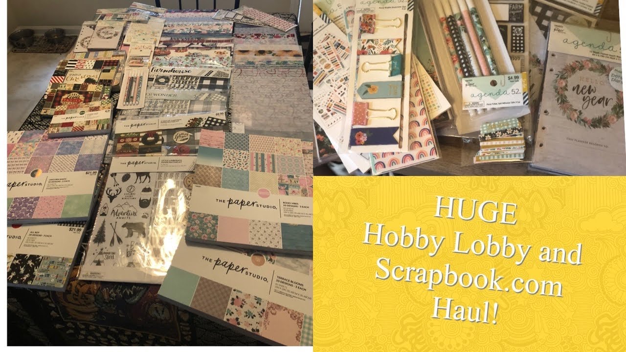 HUGE Hobby Lobby and Haul Part 2 YouTube