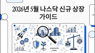 26년 5월 둘째주 나스닥 신규 상장 종목 소개, EROK, GMRS, EXYN,  BXDC, CBRS,  MWC, VIDA,  FRVO