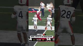 With the 94th pick of the NFL Draft the Dolphins select Chris Bell 🔴⚫️ #BuiltInTheACC #NFLDraft