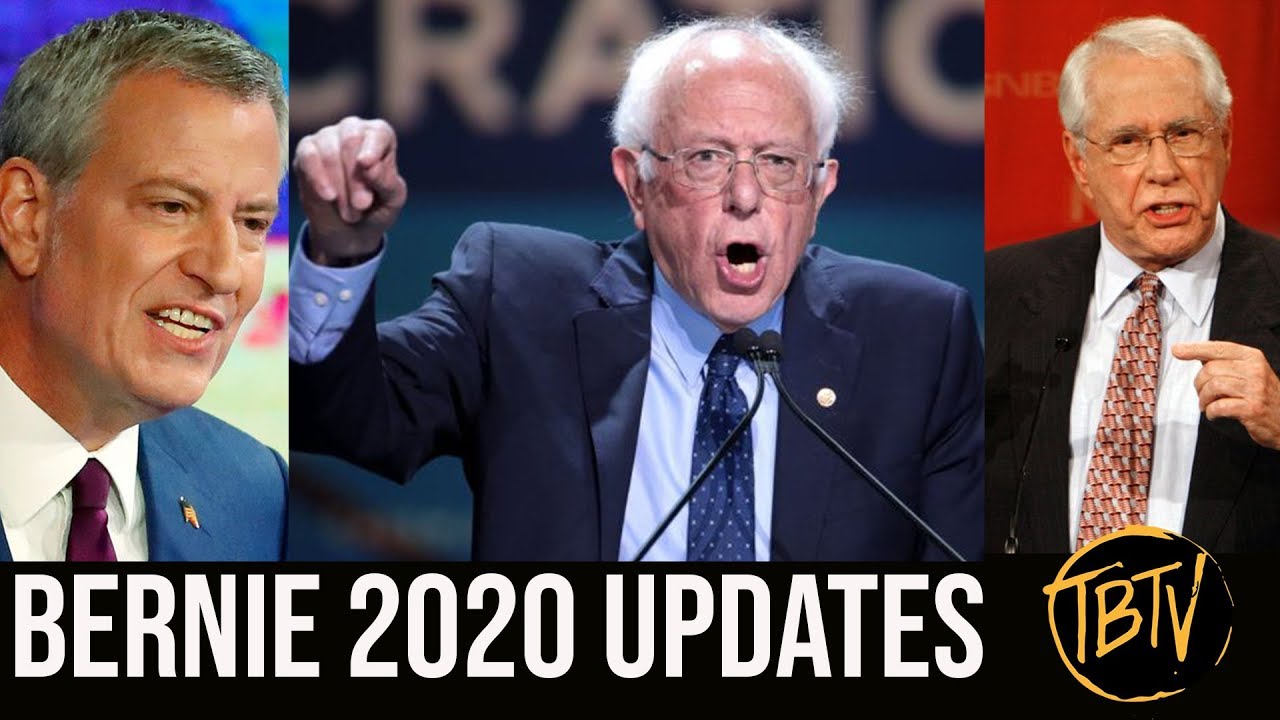BERNIE SANDERS: BERNIE ON JOE ROGAN, DE BLASIO BERNIE REMARKS, MIKE GRAVEL bill de blasio ada colau