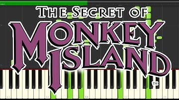 Monkey Island 1 - The Secret of Monkey Island - Intro (Piano)