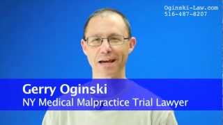 Missing Witness at Trial; NY Medical Malpractice Lawyer Gerry Oginski Explains