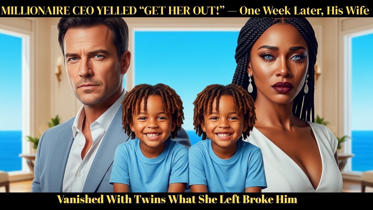 MILLIONAIRE CEO YELLED “GET HER OUT!” — One Week Later, His Wife and ...