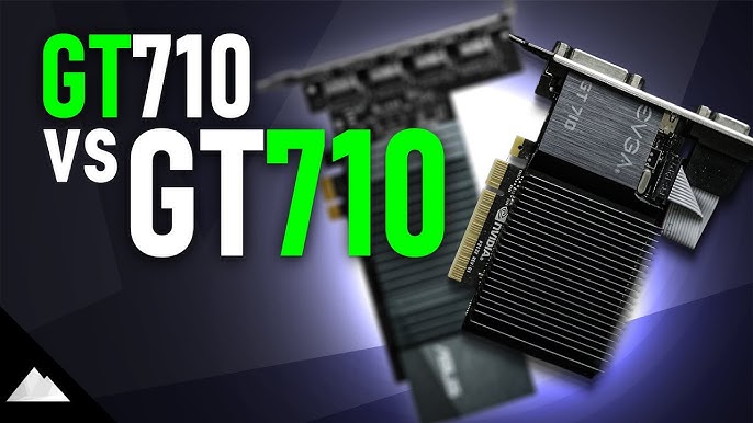 GT 710 GDDR5 vs GT 710 DDR3 - Test in 5 Games 