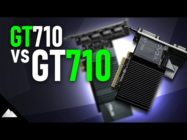 The NEW GT 710 - Why Has This Low-End Graphics Card Been Re-Released? 