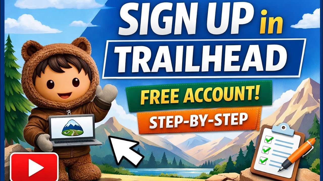 Trailhead Sign Up | Create a Free Trailhead Account (Step-by-Step) 