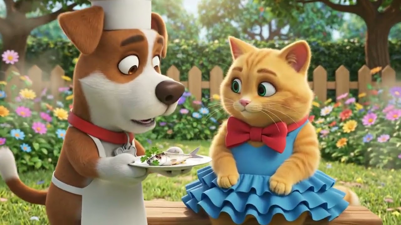 The cat practiced jumping and its dream came true.