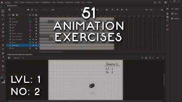 Level 1 No 2 | 51 animation exercises | by MasterDos