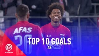 Top 10 Goals Az In Eredivisie Beautiful Goals