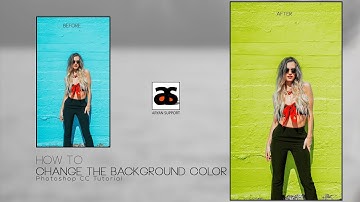 How To Change the Background Color | Photoshop CC Tutorial