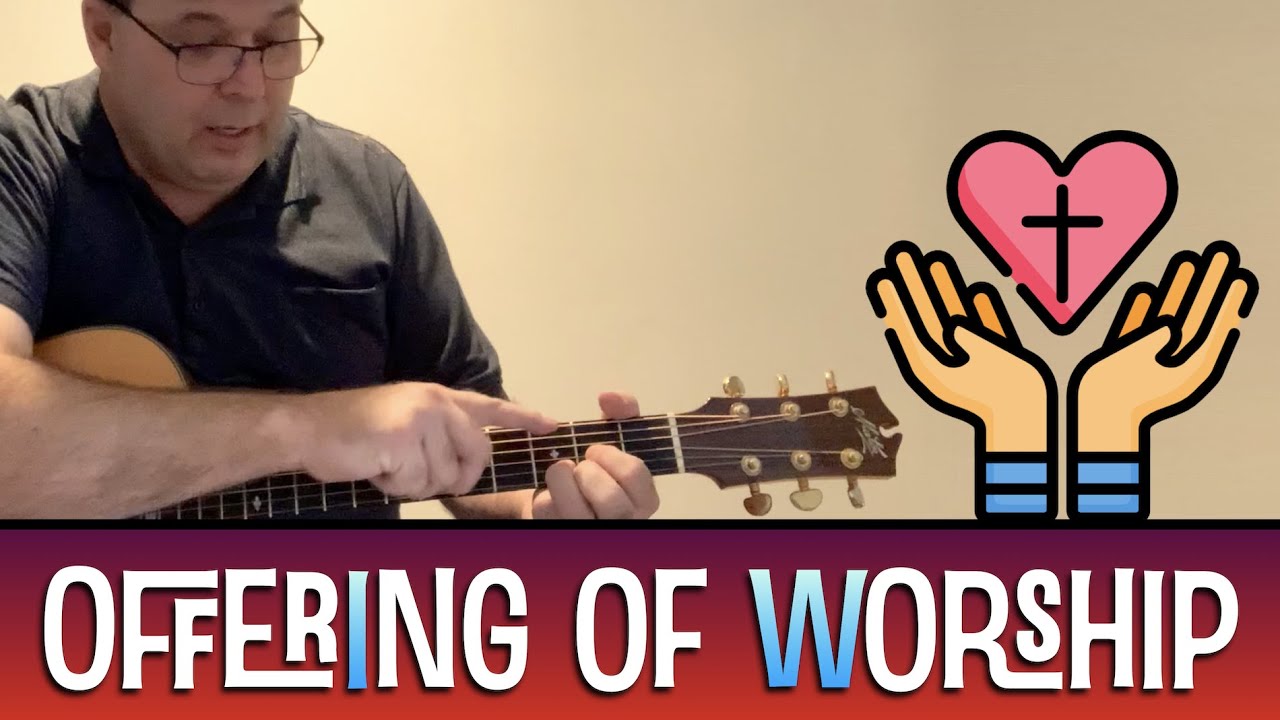 Offering (of worship) - Paul Baloche guitar cover - creative intro