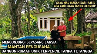 Download Lagu BOSAN TINGGAL DIKOTA, SEPASANG LANSIA BANGUN RUMAH UNIK TERPENCIL DIHUTAN MP3