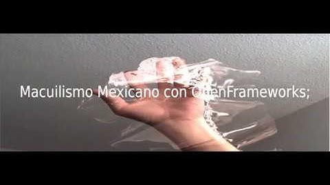 Testing OpenFrameworks 1 OpticalFlow