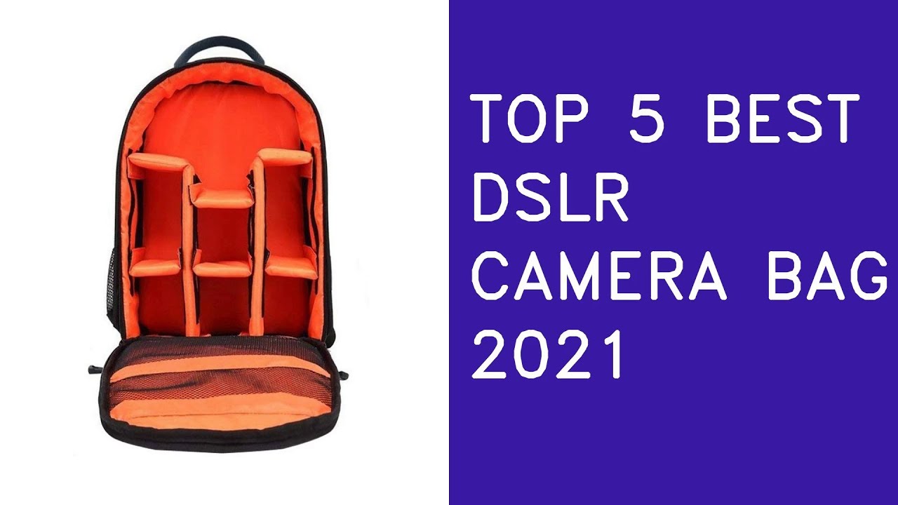 Top 5 Best DSLR Camera Bag In 2021 India YouTube