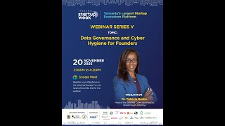 Webinar Series V   Data Governance and Cyber Hygiene for Founders   2025 11 20 14 54 EAT – Recording