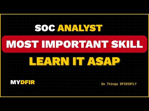 SOC Analysts: Learn This Skill ASAP thumbnail