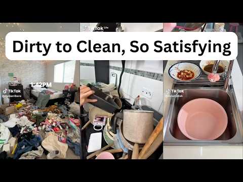 Satisfying Cleaning and Organizing TikTok Compilation - CleanTok