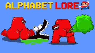 Alphabet Lore (A - Z...) But Fixing Letters | Alphabet Lore but they FART too much | GM Animation