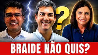 LAHÉSIO FICA ISOLADO? NOVO REAGE, ROBERTO ROCHA SE IRRITA E BRAIDE NÃO ABRE AS PORTAS