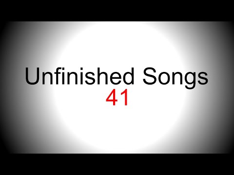 Easy going doubled acoustic guitar singing backing track - Unfinished song No.41