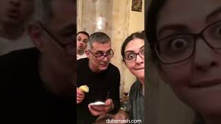 Iranian dubasmash pedar dokhdar