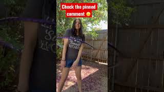 Learn shoulder hooping #shoulderworkout #upperbody #shorts30  #hulahoopchallenge #trick