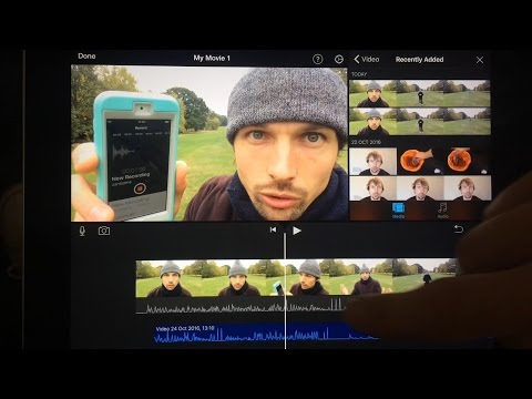 how to attach sound to video