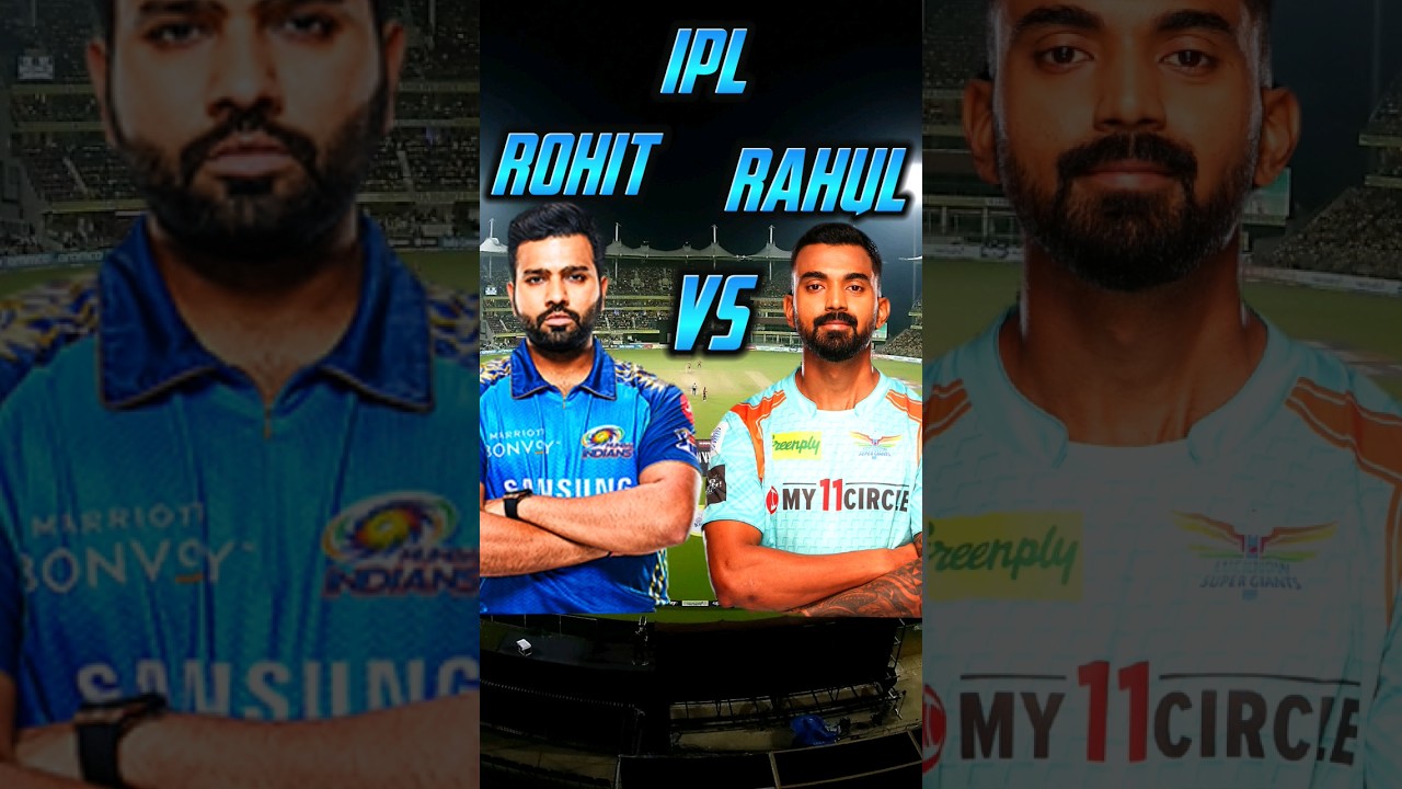 Rohit sharma vs Kl rahul Ipl stats comparison🥶🥶 