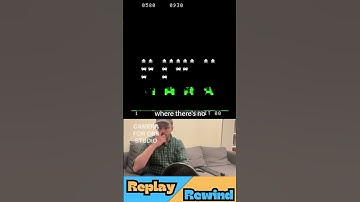 The First Gaming Villains with Faces? 😱 #SpaceInvaders