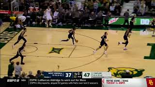Baylor Basketball (M): Highlights vs. West Virginia