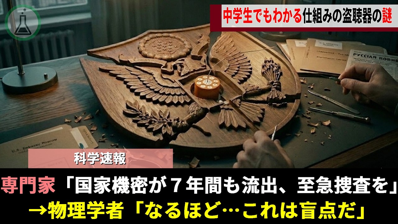 とある天才物理学者、世界中の科学者が1人も気づけなかった構造「テルミンの盗聴器」を発明し7年間も国家機密を盗み続けた件がヤバい【ゆっくり解説】