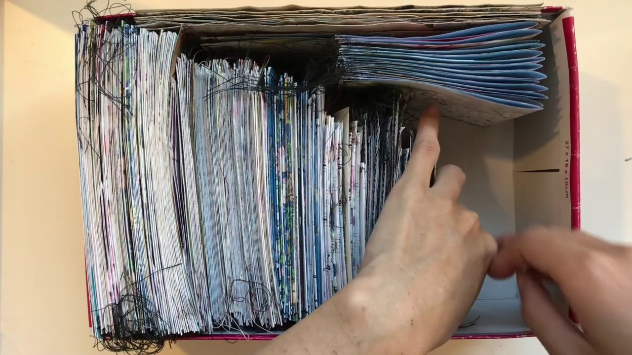 Sorting & storing napkin embellishments YouTube