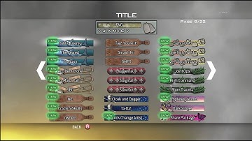 Modern Warfare 2 ALL Titles & Emblems XBOX 360 (HACK)