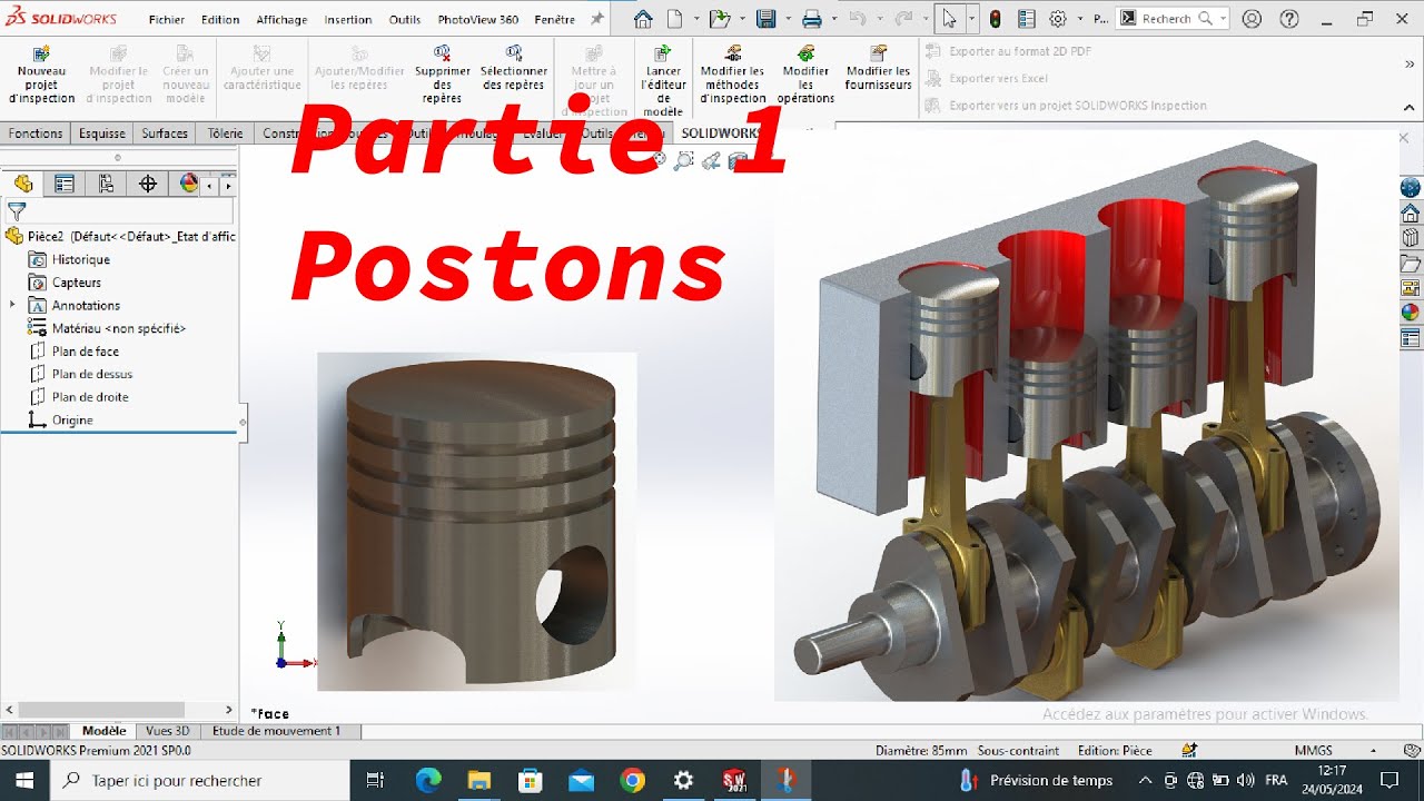 modéliser en 3D vos dessins mécaniques
