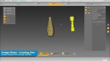 inLab Model SW: Design Phase - Creating Dies