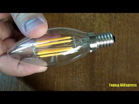 Светодиодная лампочка E12 E14 от LUCKYLED- Лампа Edison