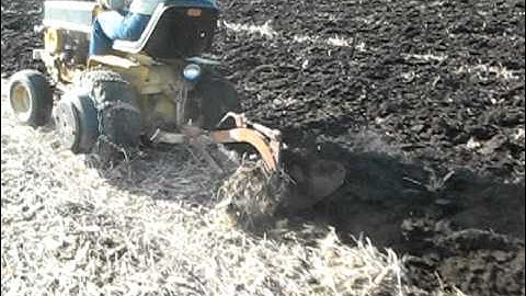 Cub Cadet 122 With Modified Brinley Plow