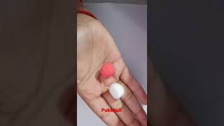 Tutorial of pokeball charm ⭐# making with caly # easy 👍🏻# shorts.