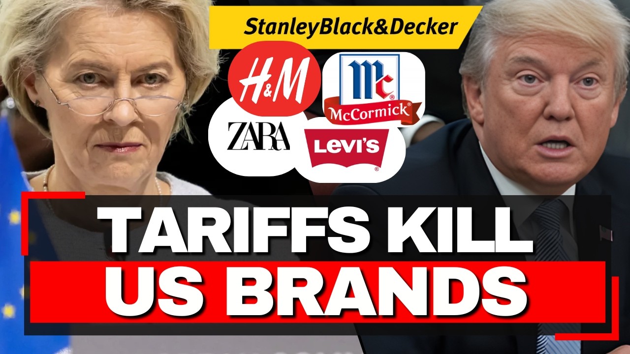 Tariffs BACKFIRE - European Brands CAPTURE $8B From US Apparel Companies